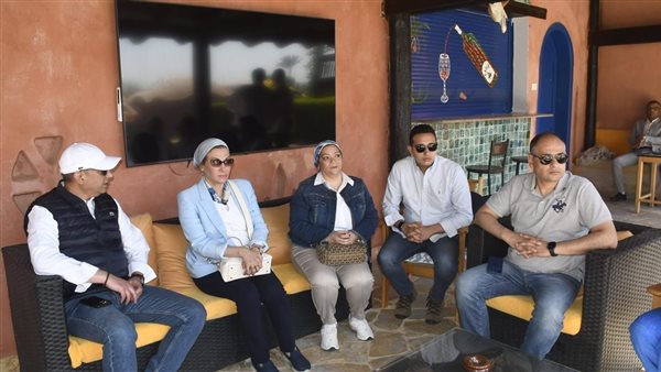 محافظ الفيوم يستقبل