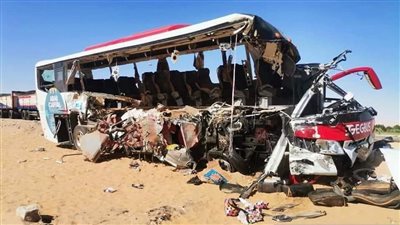 بينهم أطباء بيطريون وأئمة بالأوقاف.. ارتفاع ضحايا حادث الوادي الجديد لـ 18 متوفيًا و23 مصابًا | بث مباشر 