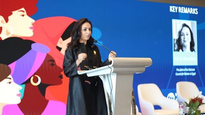مايا مرسي تشارك في جلسة نقاشية حول المرأة ضمن فعاليات المؤتمر العالمي للسكان والصحة والتنمية