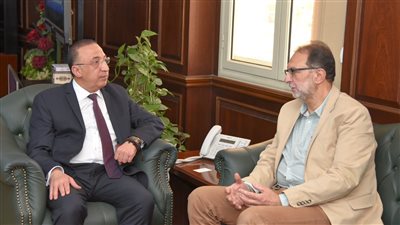 محافظ الإسكندرية يستقبل رئيس الهيئة القومية لسلامة الغذاء