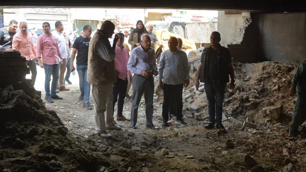 محافظ الجيزة خلال