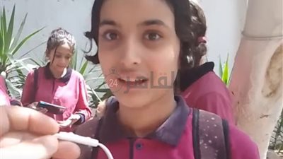 الامتحان سهل وقفلناه.. آراء طلاب أولى إعدادي في امتحان اللغة العربية بالجيزة