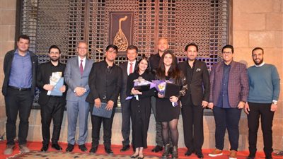 رئيس صندوق التنمية الثقافية والفنان نصير شمه يشهدان تخرج دفعة جديدة ببيت العود | صور