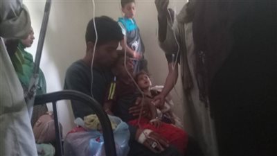 ارتفاع عدد مصابي اشتباه التسمم بسبب مشروب البوظة في قنا إلى 382 حالة| بث مباشر