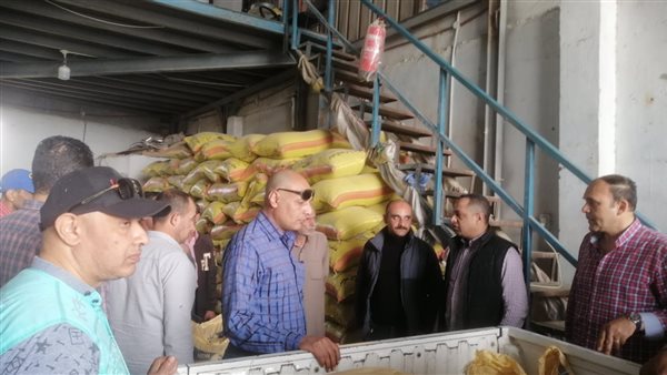 ضبط نصف طن من القمح