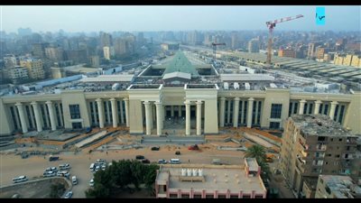 النقل تضاعف أعمال تنفيذ وتشطيب محطة سكك حديد صعيد مصر تمهيدا لافتتاحها قريبًا | صور