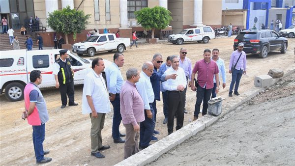 محافظ الغربية يتابع