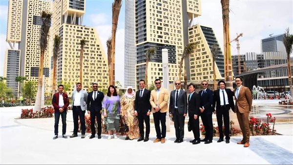 جانب من زيارة الوفد