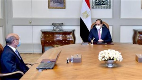 الرئيس السيسي ووزير