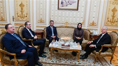 رئيس مجلس النواب يلتقي سفيرة مملكة البحرين لدى مصر