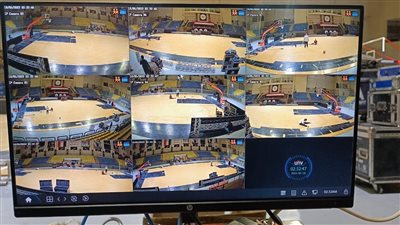 لأول مرة في صالة الشباب والرياضة.. تقنية الفيديو جاهزة لنهائيات دوري السوبر لكرة السلة