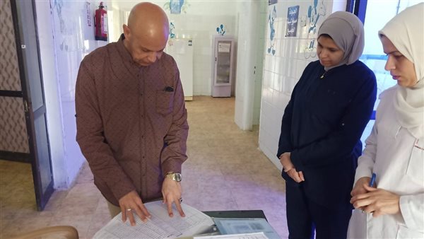 جولة وكيل وزارة الصحة