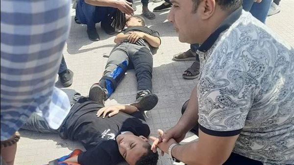 حادث انقلاب دراجة