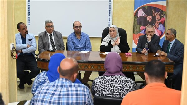 وزيرة التضامن بقرية