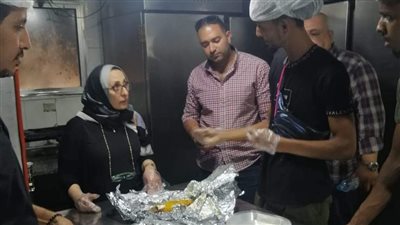 ضبط لحوم غير صالحة للاستهلاك الآدمي في مطعم شهير بمنطقة سور نادي الترسانة