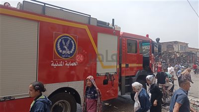 السيطرة على حريق داخل مزرعة دواجن ببني سويف 