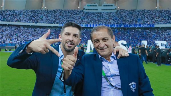 مدرب الهلال ونجله
