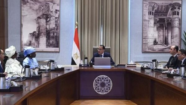 لقاء مدبولي مع رئيسة