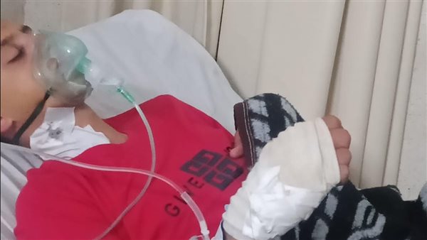 الطالب المصاب 