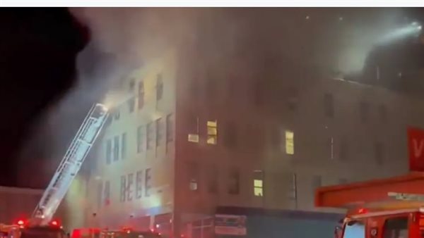 الحريق اندلع في نُزل