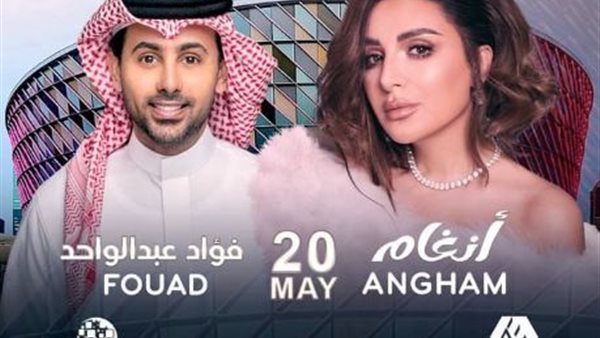 الفنانة أنغام والفنان