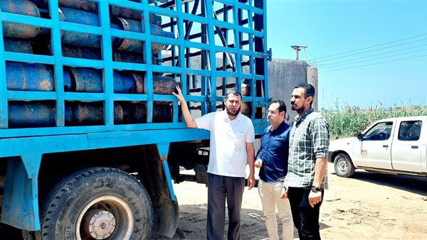 ضبط مستودعات غاز