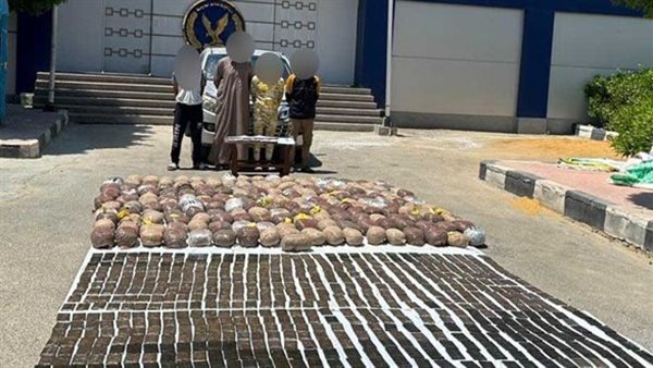 المتهمين والمضبوطات