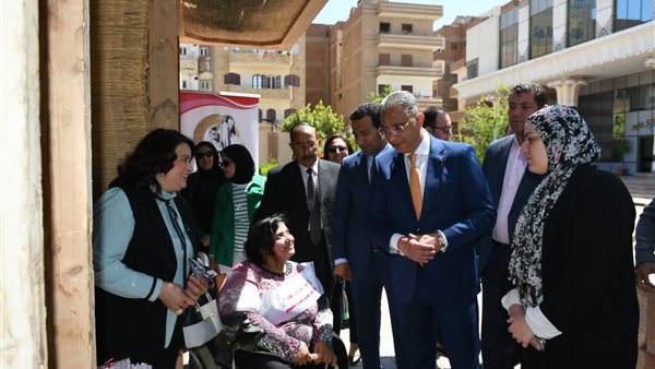 محافظ الفيوم يبحث