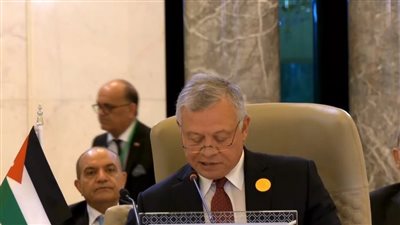 ملك الأردن: ثمن الأزمة السورية كان غاليًا.. ولا يمكن تحقيق السلام مع استمرار تهجير الفلسطينيين