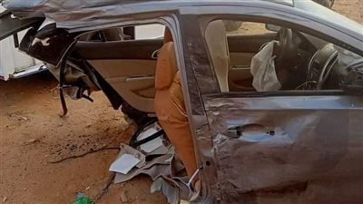 إصابة 3 أشخاص من أسرة واحدة في انقلاب سيارة ملاكي على طريق طنطا - كفر الشيخ