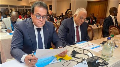 خالد عبد الغفار يشارك وزراء الصحة الأفارقة في مناقشة مسودة الوقاية من الأوبئة