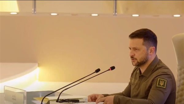 مشاركة الرئيس الأوكراني