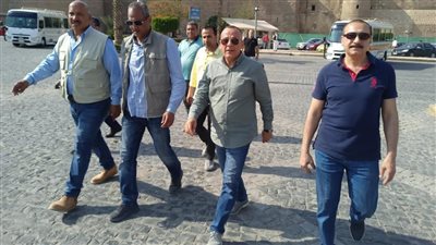 أمين الأعلى للآثار يتفقد مشروعات الترميم بالقاهرة التاريخية| صور