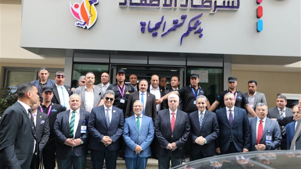 جانب من افتتاح مستشفى