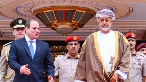 السيسي وسلطان عمان