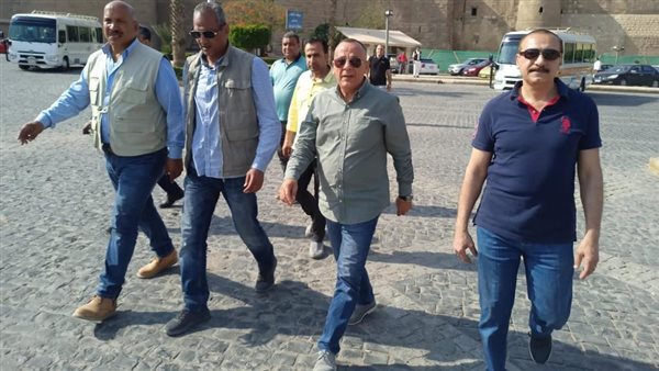 الأعلي للآثار يتفقد