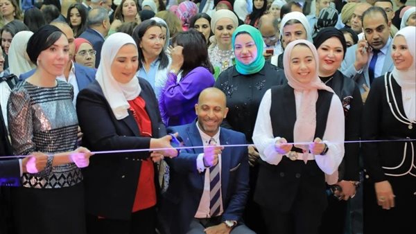 وزيرة التضامن خلال