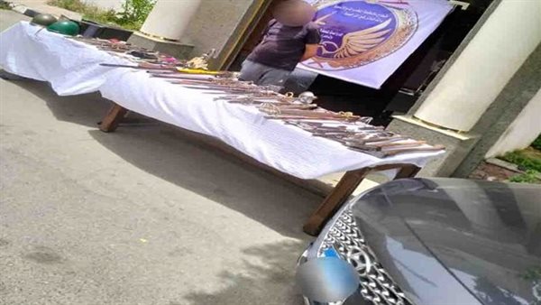 المتهم والمضبوطات