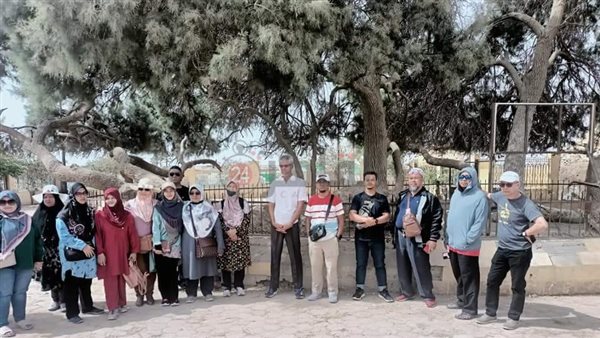 وفد سياحي بالمنيا