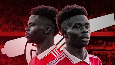 رسميًا.. أرسنال يعلن تمديد عقد ساكا حتى 2027