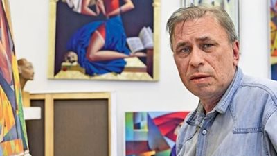 الفنان الروسي كوراسوف: اتهام غادة والي لي بالسرقة أمر مضحك.. ومعرفتها بالحضارة المصرية ضئيلة