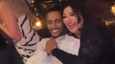 أبرز لقطات عيد ميلاد محمد رمضان.. رقص هالة صدقي وأبطال جعفر العمدة وغناء عمرو دياب