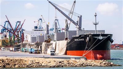 ميناء دمياط يستقبل 61 سفينة بضائع في 5 أيام