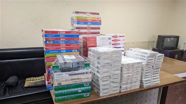 جانب من المضبوطات