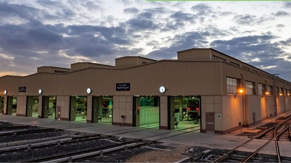 ورشة قطارات الخط