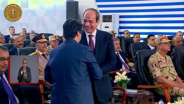 السيسي والشاب أدهم