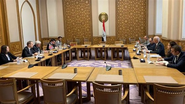 مباحثات مصرية بريطانية