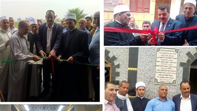 بتكلفة 3.4 مليون جنيه.. افتتاح مسجدين في بني سويف