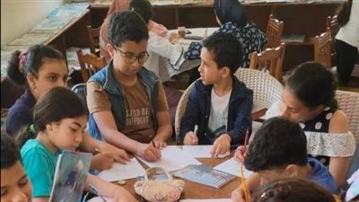 أنشطة صيفية للأطفال والنشء مع بداية إجازة آخر العام ببورسعيد | صور