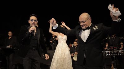 صور وفيديو من حفل زفاف ابنة المخرج شريف عرفة 